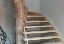 Drevené schodisko