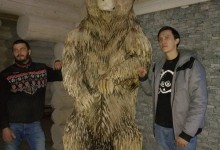 Drevený medveď